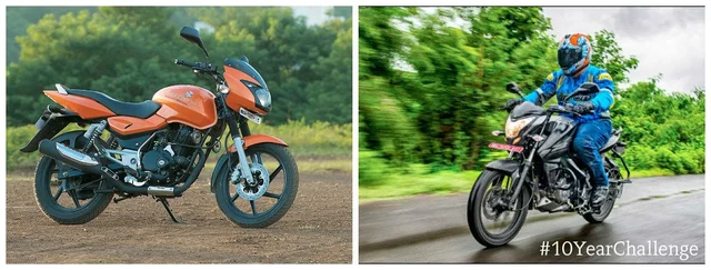 பல்ஸர், FZ, தண்டர்பேர்டு, ஆக்டிவா... 10 வருஷத்துக்கு முன்னாடி எப்படி... இப்போது எப்படி? #10YearChallenge