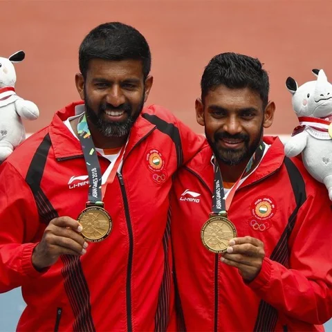 ஆடவர் டென்னிஸ் இரட்டையர் பிரிவில் போபண்ணா ஜோடி தங்கம்! #AsianGames2018