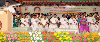 அ.தி.மு.க சார்பில் 65 ஜோடிகளுக்கு இலவச திருமணம்