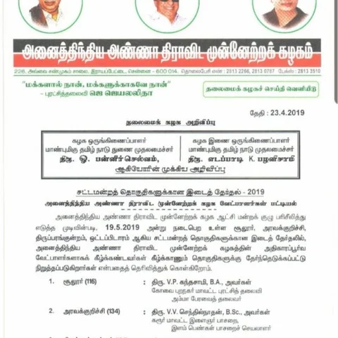 `முறைத்த மதுரை... கொதித்த கொங்கு!' - அ.தி.மு.க வேட்பாளர் பட்டியல் தாமதத்துக்குக் காரணமென்ன?