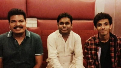 ஷங்கர் படத்தில் ரஹ்மானுக்காகப் பாடிய அனிருத்!