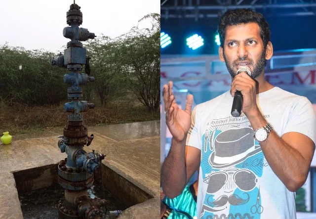 ஹைட்ரோ கார்பன் திட்டத்துக்கு எதிராக அதிரடி காட்டிய விஷால்!