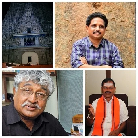 ``அற நிலையத் துறையிடமிருந்து கோயிலைப் பறிப்பது தீ எரிவதை விட அபாயகரமான அரசியல்!’’ - சு.வெங்கடேசன்