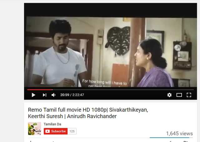 யூட்யூபில் வெளியான ரெமோ, தேவி - சிக்கலில் தமிழ் சினிமா!