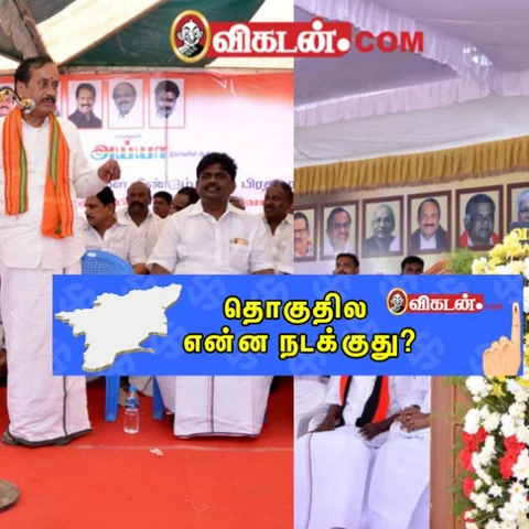 `வெட்டுடையாள் காளி ஹெச்.ராஜாவுக்குக் கை கொடுப்பாளா?’ - சிவகங்கை ப.சி ஃபேக்டர்