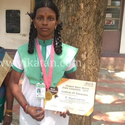 `நாசாவுக்குத் தேர்வான நெல்லை மாணவி - வறுமையால் அமெரிக்கா செல்வதில் சிக்கல்!