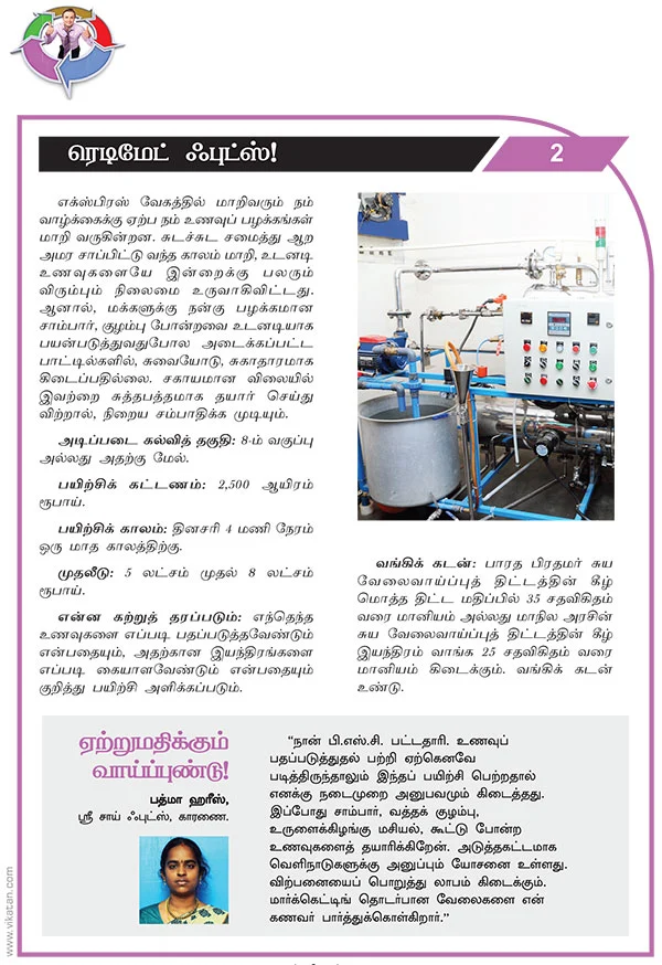 எளிய பயிற்சிகள்... எக்கச்சக்க வருமானம்!