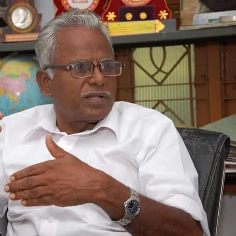 `காவிரியைப் பெருநிறுவனங்களுக்குத் தாரை வார்க்க புதிய திட்டம்!’ - கொதிக்கும் பெ.மணியரசன்