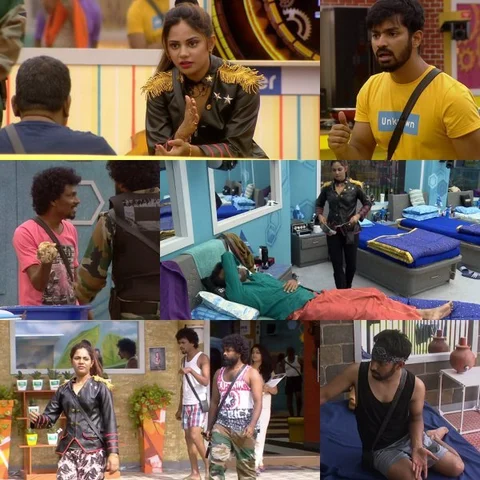 அடங்காத ஐஸ்வர்யா... அத்துமீறத் தவிக்கும் சென்றாயன்! #BiggBossTamil2