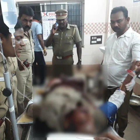 ஆட்டோவில் பயணிகள் போல் வந்து பயங்கர தாக்குதல்: பேருந்தில் ஏறி உயிர் தப்பிய பா.ஜ.க. பிரமுகர்!
