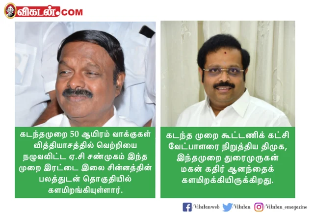 துரைமுருகனைச் சுற்றியிருக்கும் ‘பிளாக் ஷீப்’கள்...! வேலூரில் என்ன நடக்கிறது?