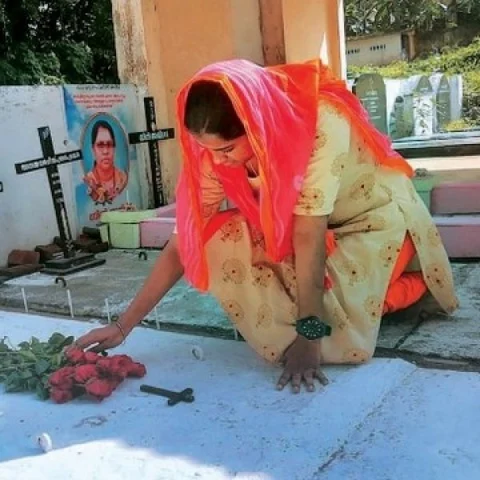 `அவர் இல்லாத முதல் காதலர் தினம்!' - ஆணவக்கொலையால் பாதிக்கப்பட்ட நீனு உருக்கம்