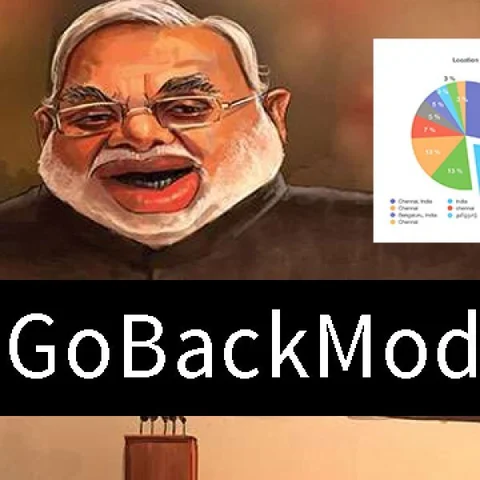 `சாரி, #GoBackModi பாகிஸ்தான்'ல இருந்து வந்தாகத் தெரியல!' - எலியட் ஆல்டர்சன் தகவல்