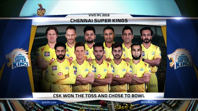 ஈடர்ன்கார்டனில் 6 ஆண்டுகள் தாகத்தைத் தீர்க்குமா சி.எஸ்.கே?! - டாஸ் வென்று ஃபீல்டிங் தேர்வு #KKRvCSK