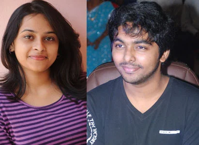 ஜி.வி.பிரகாஷுக்கு ஜோடியான 'ஊதா கலரு ரிப்பன்!'