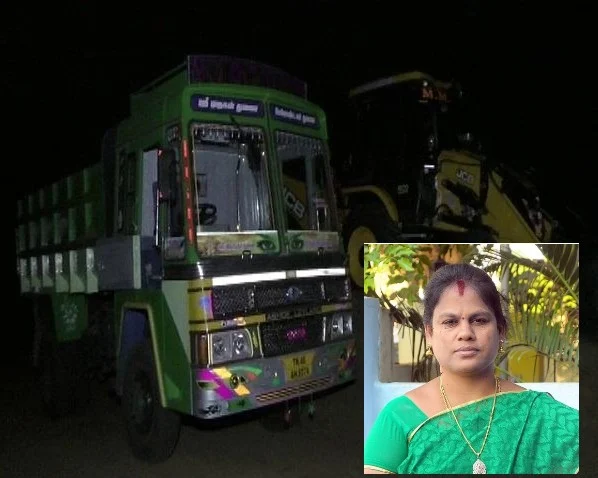 நள்ளிரவில் சிறை வைக்கப்பட்ட அ.தி.மு.க எம்.எல்.ஏ லாரிகள்! - முறைகேடாக மண் அள்ளியது அம்பலம்