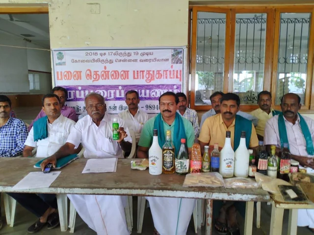 `கள்ளுக்கான தேவை காலத்தின் கட்டாயம்” - பரப்புரை பயணத்தை துவங்கிய கள் இயக்க விவசாயிகள்