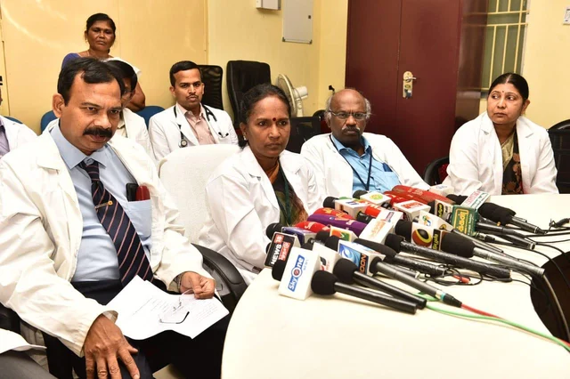 கர்ப்பிணிக்கு விநோதக் கட்டி!- அறுவை சிகிச்சையில் அகற்றி மதுரை அரசு டாக்டர்கள் சாதனை