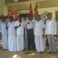 சிவகங்கையை வறட்சி மாவட்டமாக அறிவிக்க கோரி விவசாய சங்கம் ஆர்ப்பாட்டம்!