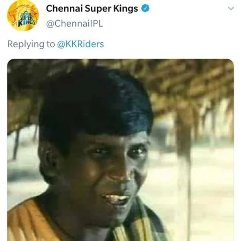 ``மூணு நாள்ல மீட் பண்ணலாம்!” - சென்னை கொல்கத்தா அணிகளின் ட்விட்டர் அலப்பறை