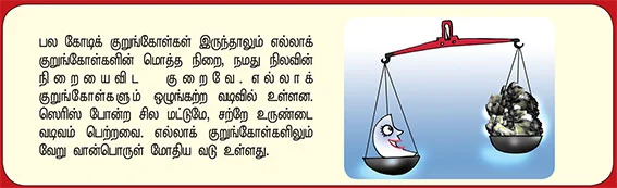 கோடி கோடி குறுங்கோள்கள் !