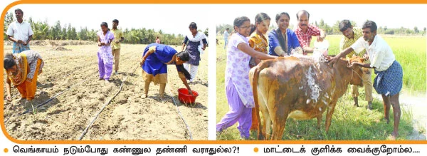 ’ஒரு நாள் விவசாயி!’