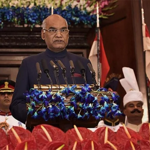 ஆண்டின் முதல் கூட்டத்தொடர்! - அம்பேத்கர் கூற்றை மேற்கோள்காட்டி உரையைத் தொடங்கிய ஜனாதிபதி