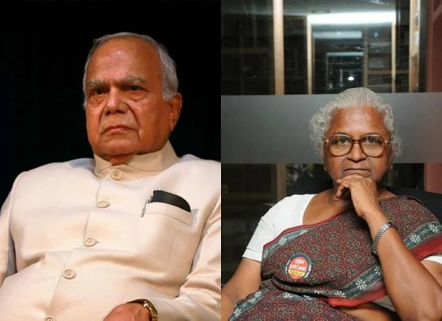 `தீர்ப்பை ஆளுநரே மதிக்கவில்லை!’ - ராஜ்பவன் வாசலில் தீவிரமடையும் போராட்டம் #BanwarilalPurohit
