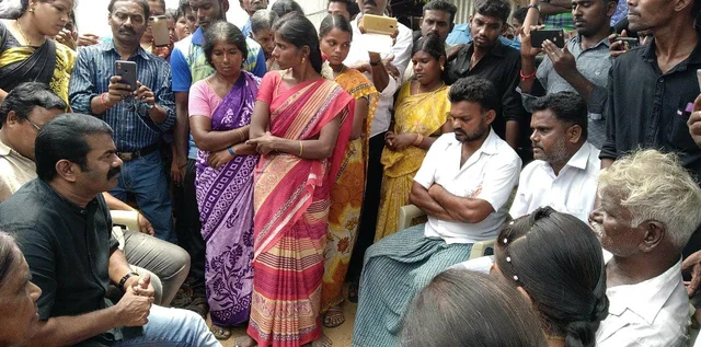 சேலம் எட்டு வழிச் சாலை விவகாரம்..! விவசாயிகளிடம் கருத்துக் கேட்ட சீமான் கைது