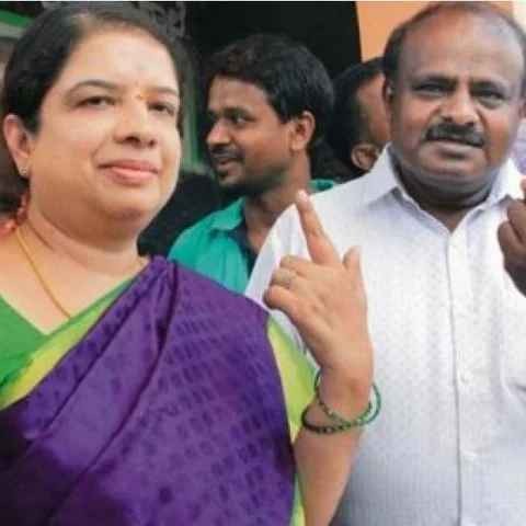மனைவி எம்.எல்.ஏ; கணவர் முதல்வர்!- இந்திய வரலாற்றில் இது முதன்முறை