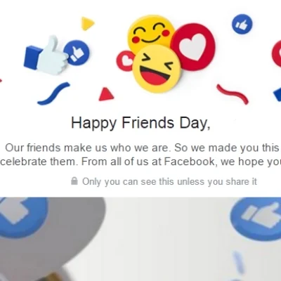 ஃபேஸ்புக்ல இன்னைக்கு ஏன் Friends Day வீடியோ வருது? #FriendsDay