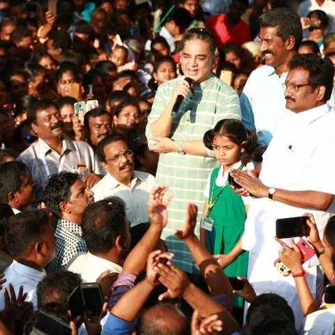 `சத்தியம் செய்தால் மட்டுமே கூட்டணி!’- ஓராண்டு நிறைவு விழாவில் கமல்ஹாசன் உறுதி