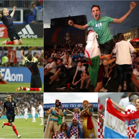 `It's not coming home’... இங்கிலாந்தின் கலைந்த கனவு... உலகக் கோப்பை ஃபைனலில் குரோஷியா! #CROENG