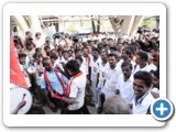 சென்னை வந்த ஆ.ராசாவுக்கு தொண்டர்களின் வரவேற்பு...