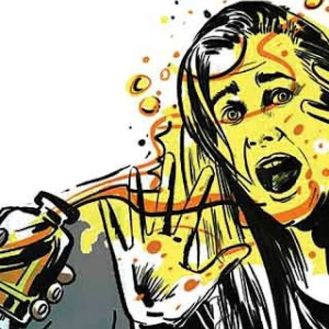 `நான் சொன்ன கட்சிக்கு ஓட்டு போடலயா நீ!'- மனைவியின் வாயில் ஆசிட் ஊற்றிய கணவன்