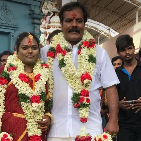 ’’இப்போதாங்க தாலி கட்டினேன்... அவங்க பேரு தேன்மொழி... ..!’’ - கல்யாண குஷி ராம்தாஸ்
