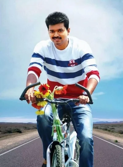 பிரம்மாண்ட செட்டில் விஜய் 58!
