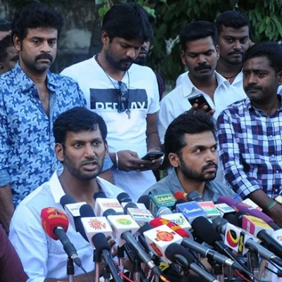 'தொலைபேசி மிரட்டலால் இடம் மாற்றம்!' - விஷால்