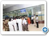 சென்னை வந்த ஆ.ராசாவுக்கு தொண்டர்களின் வரவேற்பு...