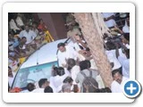 சென்னை வந்த ஆ.ராசாவுக்கு தொண்டர்களின் வரவேற்பு...