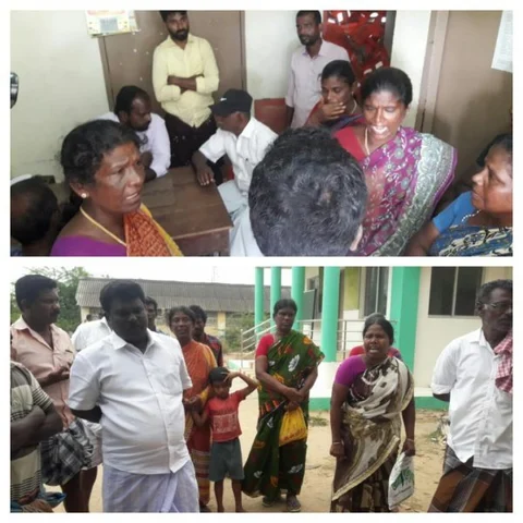 ஒரே நாளில் 20 மீனவர்கள் இலங்கைக் கடற்படையினரால் சிறை பிடிப்பு! - மீனவர் குடும்பத்தினர் முற்றுகை
