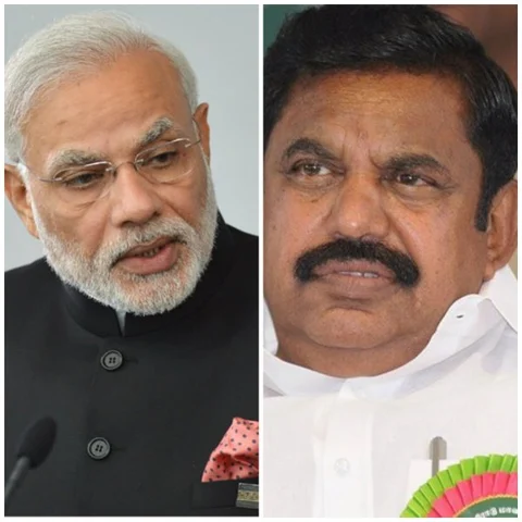'மூன்றாண்டு ஆட்சியில் மாபெரும் முன்னேற்றம்' : மோடியை வாழ்த்திய எடப்பாடி!