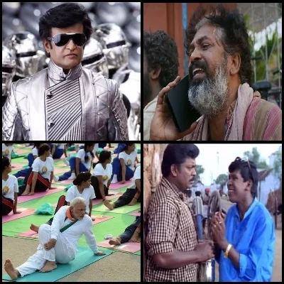 ரஜினி, கமல், சூர்யாவைப் பார்த்து காப்பி அடிச்சாரா மோடி..!? #Inspiration2Modi