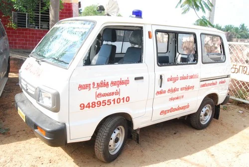 ஆம்புலன்ஸ், ஆட்டோ உடைப்பு: ராமேஸ்வரத்தில் மீண்டும் பதற்றம் (படங்கள்)
