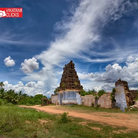 அக்னி பகவான் வழிபட்ட அருள்மிகு ஆழ்வார்க்குறிச்சி வன்னீஸ்வரர் ஆலயம்! #VikatanPhotoStory