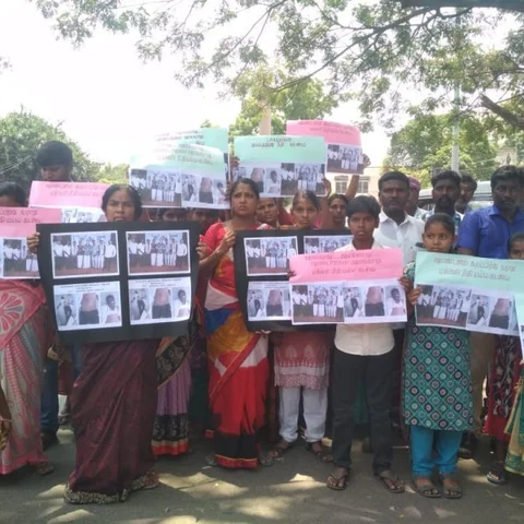 `என் கணவர் இறந்தது கமலுக்குத் தெரியாதா?' - சூலூர் பிரசாரத்துக்கு வர மனைவி எதிர்ப்பு