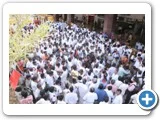 சென்னை வந்த ஆ.ராசாவுக்கு தொண்டர்களின் வரவேற்பு...