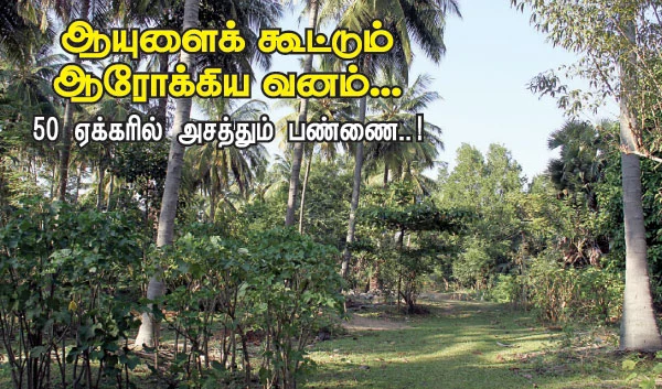 ஆயுளைக் கூட்டும் ஆரோக்கிய வனம்...