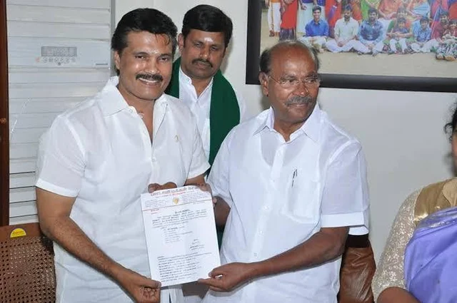 `மாற்றம், முன்னேற்றம், ஏமாற்றமாகிவிட்டது; பா.ம.க-விலிருந்து வெளியேறுகிறேன்!’ - நடிகர் ரஞ்சித்