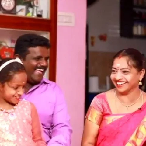 `கலக்கப்போவது யாரு’ பழனி - சங்கீதா ஃபேமிலியுடன் ஒரு நேர்காணல்!
